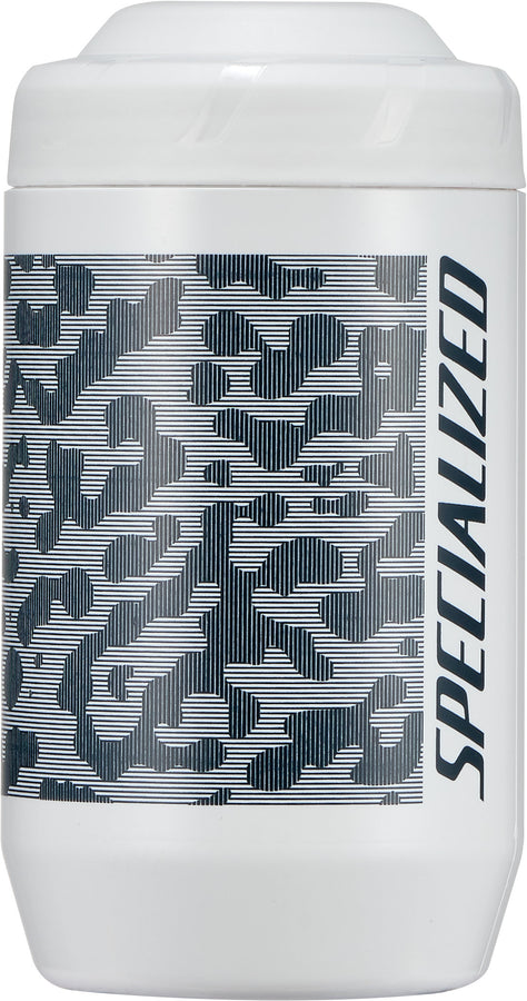 Silver/Black Topo Block